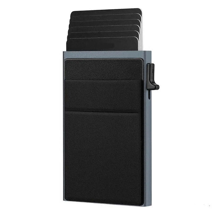 Men's Metal Card Holder – Business Style Slim RFID Wallet