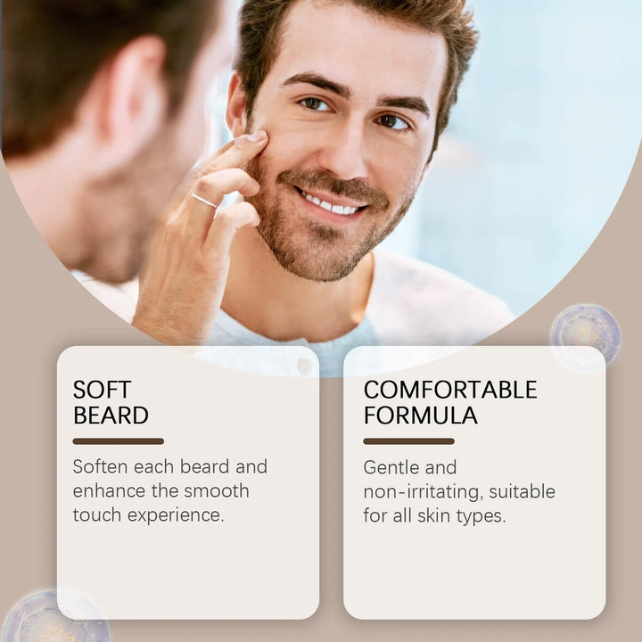 East Moon Beard Care Series Moisturize Split Ends Keep Smooth Dashing Gentlemen Regrowth Enhancer Gifts For Men Beard Growth Oil