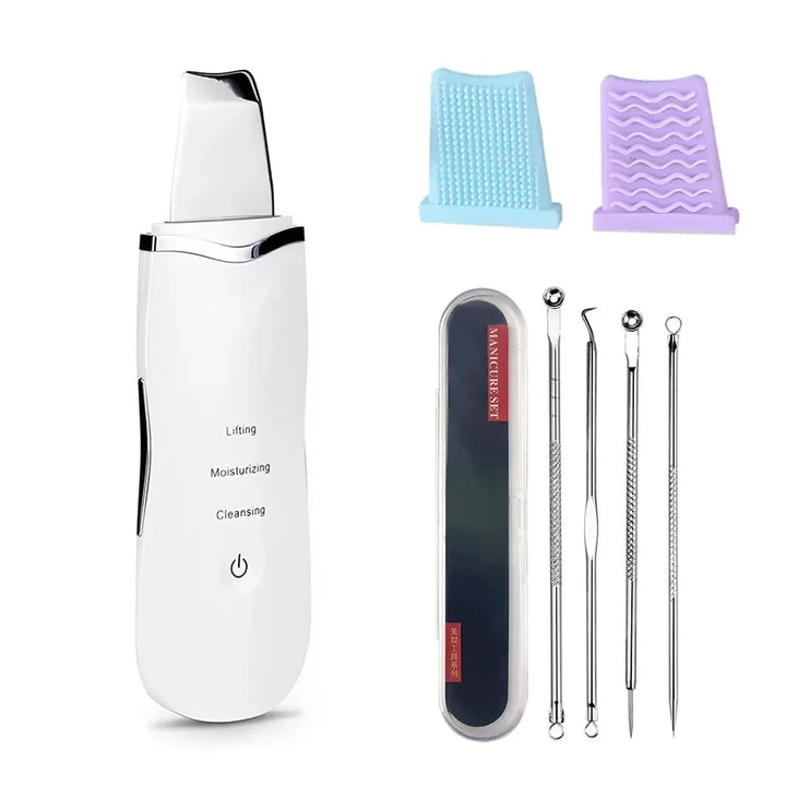 4-in-1 Ultrasonic Facial Cleansing Spatula
