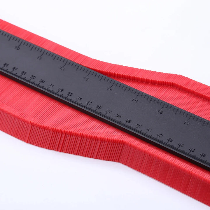 20" Contour Gauge – Tool for Molding and Profiling Tiles, Wood, and Pipes