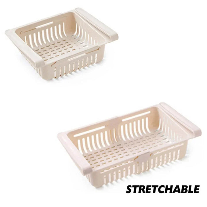 Sliding Refrigerator Basket – Adjustable