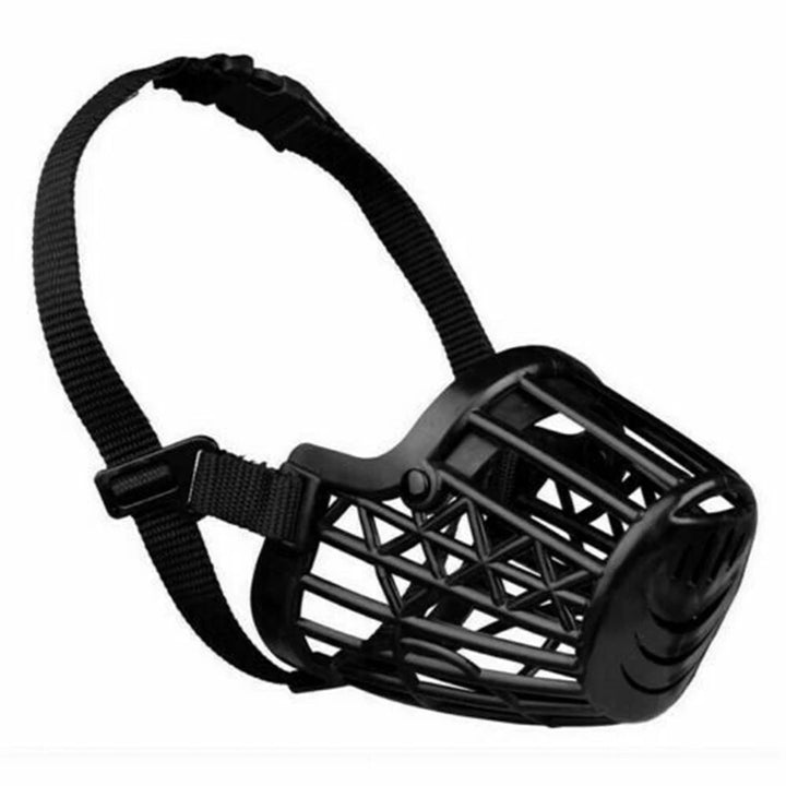 Pet Dog Muzzles Adjustable Breathable Soft Comfy Dogs Mouth Muzzle Mask for Small Medium Large Dogs Stop Biting Barking Chewing