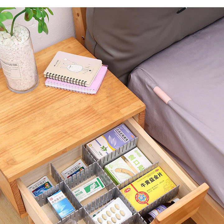 Drawer Organizer 4-Piece Set – Clothes and Accessories