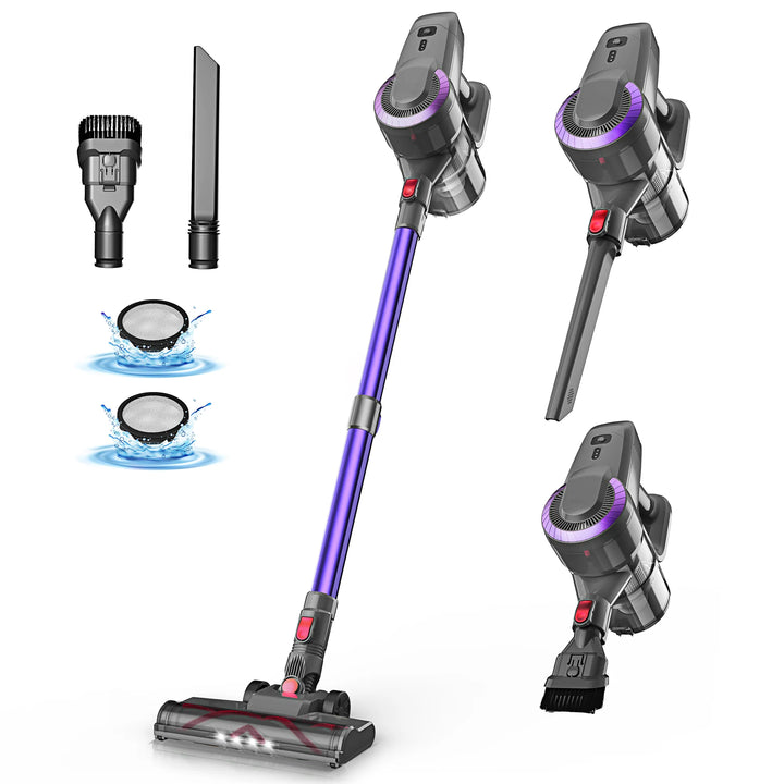 INSE N3003 Cordless Vacuum Cleaner – 175W, Portable with HEPA Filter