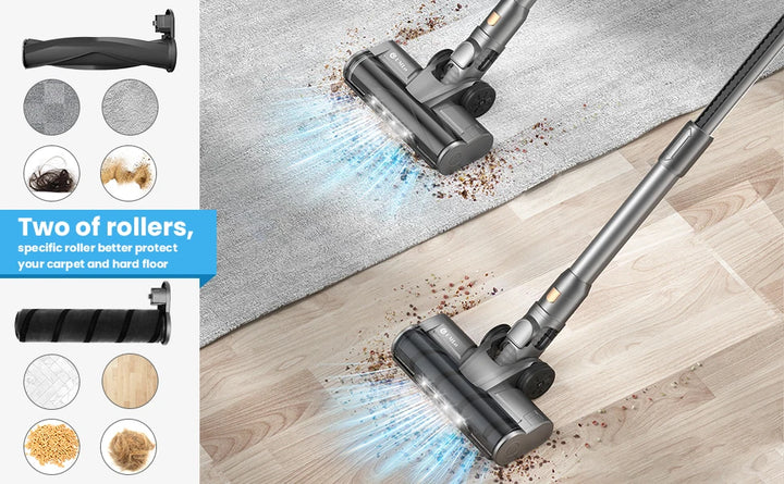 INSE 400W Cordless Handheld Vacuum Cleaner – 1–2L with Crevice Nozzle
