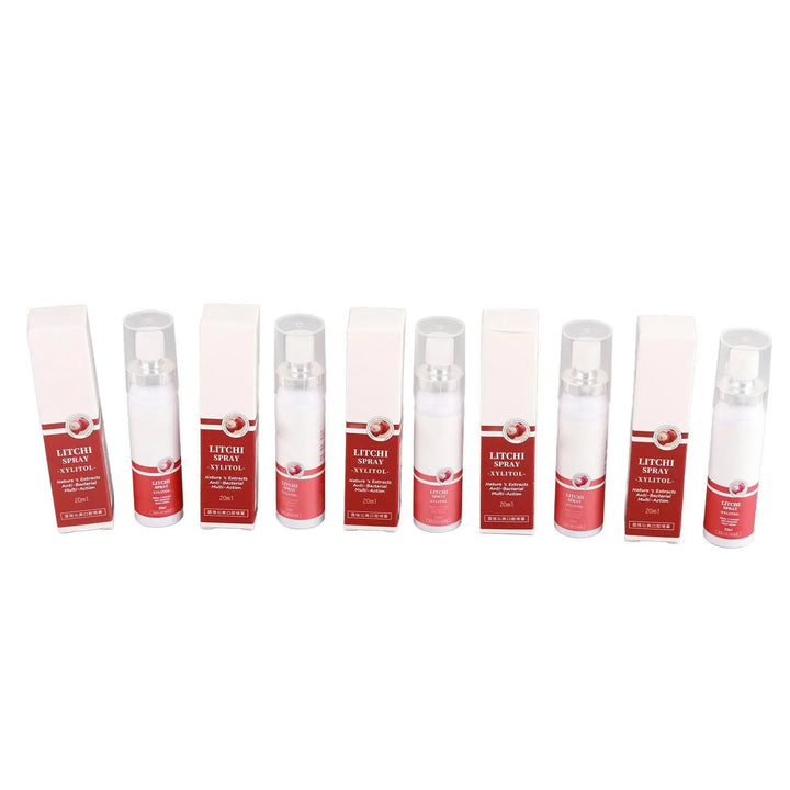 Lychee Flavor Breath Spray for travel Size 20ml Fresh Breath Oral Care Non Irritating Bad Breath Eliminator