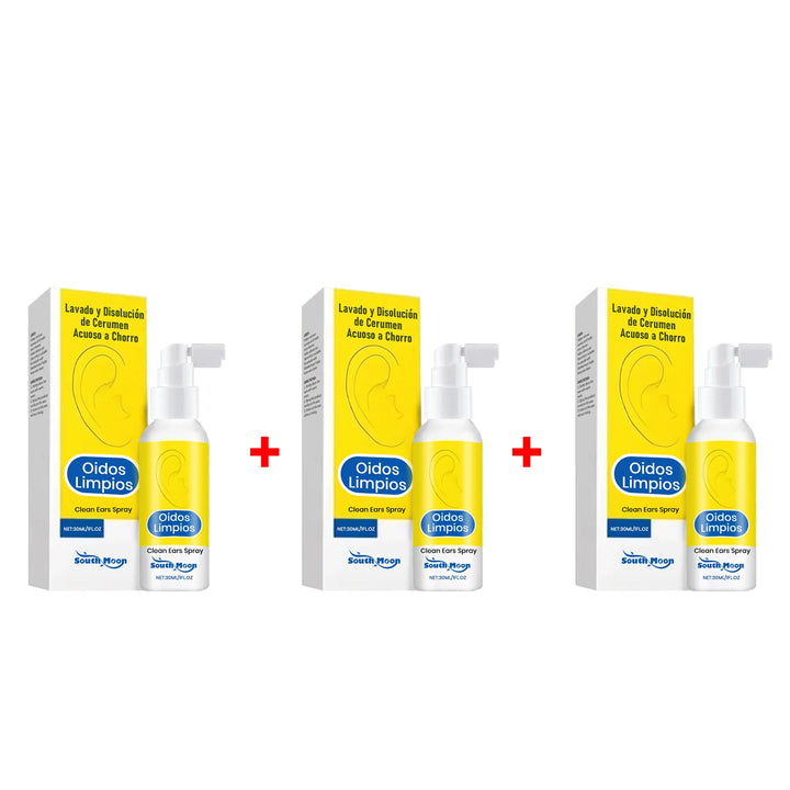 Tinnitus Relief Spray Improve Listening Soothing Ear Itchy Discomfort Hearing Loss Cleaning Earwax Blockage Otitis Care Spray