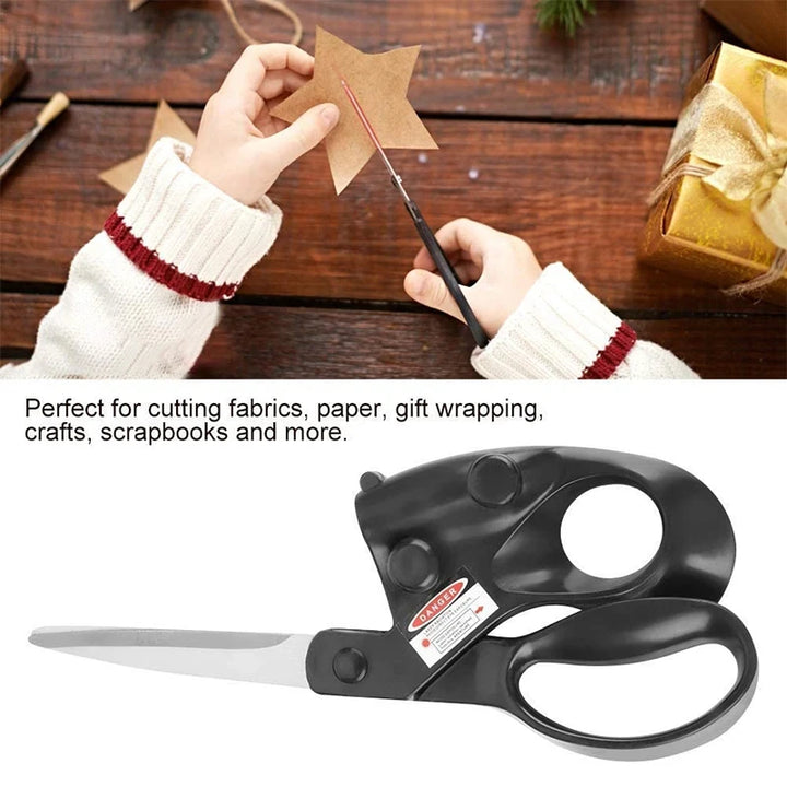 Professional Scissors with Precision Laser Guide – Straight Cut Tool