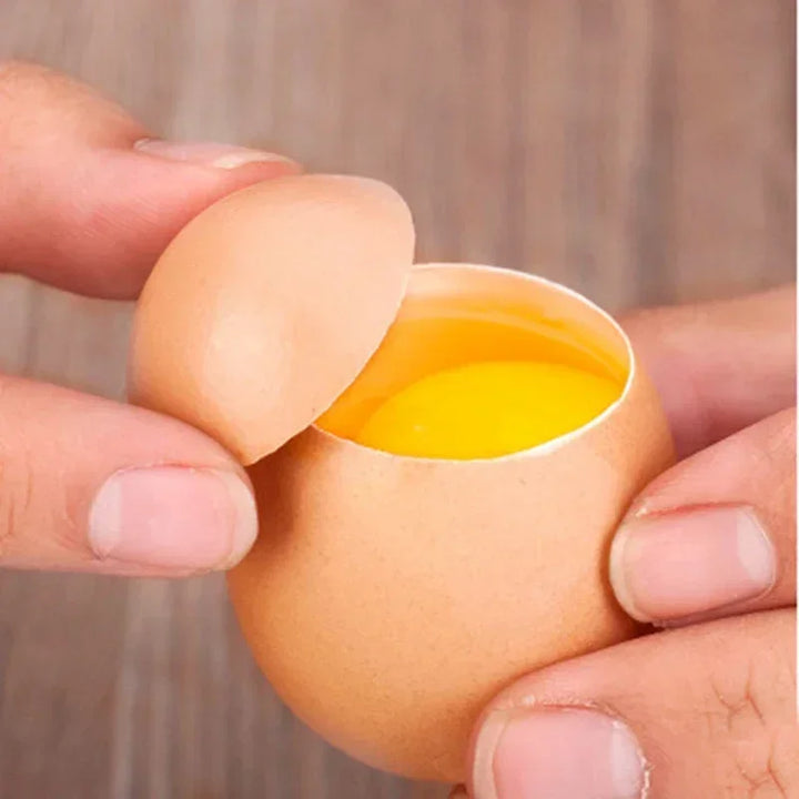 Stainless Steel Egg Top Cutter – Precision Egg Opener for Boiled or Raw Eggs | Kitchen Tool