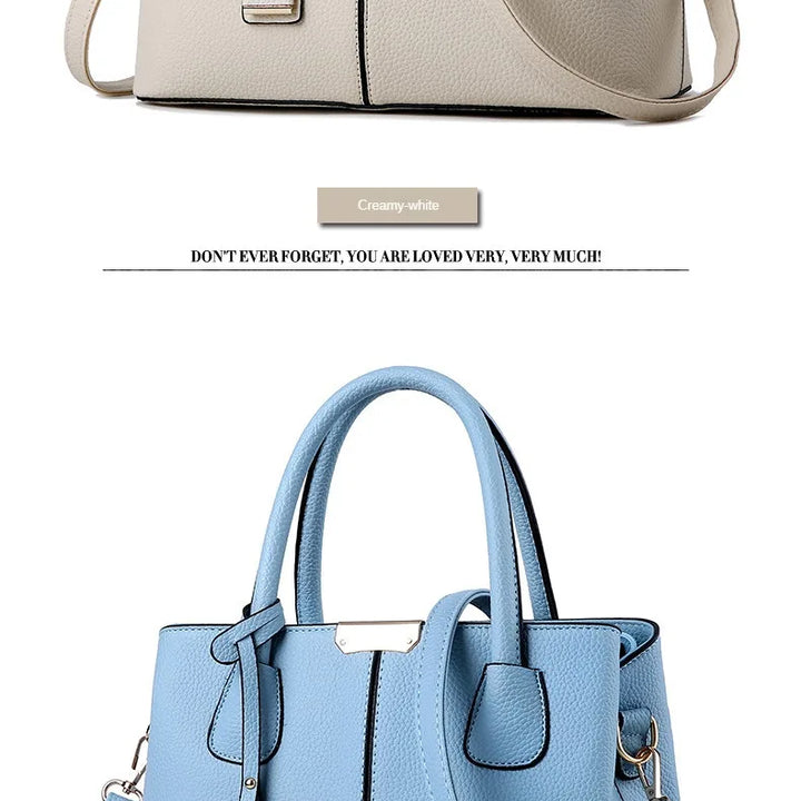 Women's Soft PU Handbag with Zipper – Fashion Style and Versatile Use | Dawndesslo