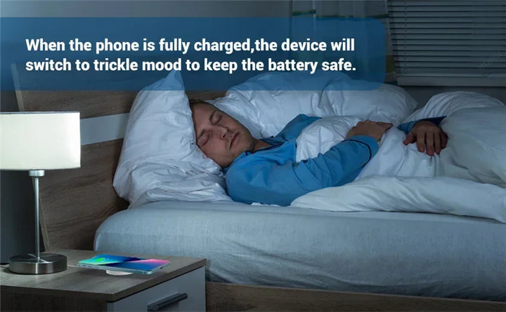VIKEFON 30W Magnetic Wireless Charger – iPhone, Type-C