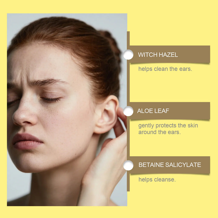 Tinnitus Relief Spray Improve Listening Soothing Ear Itchy Discomfort Hearing Loss Cleaning Earwax Blockage Otitis Care Spray