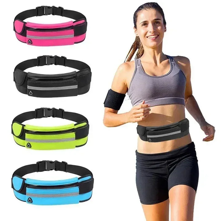 Unisex Multifunctional Sports Waist Bag – Waterproof, with Phone and Bottle Holder | Running and Cycling