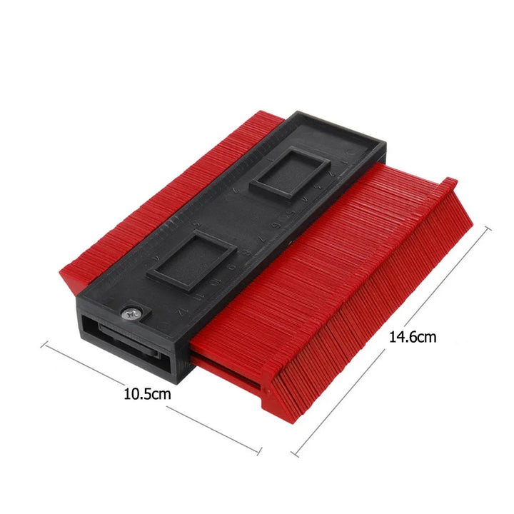 20" Contour Gauge – Tool for Molding and Profiling Tiles, Wood, and Pipes