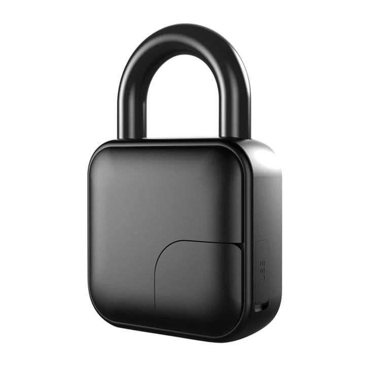 Tuya Smart Fingerprint Padlock – Rechargeable & Waterproof