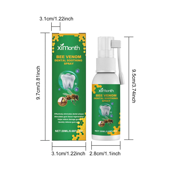 Oral Care Spray Bee Soothing Spray Soothing Oral Spray Decomposes Plaque, Relieves Inflammation And Redness, 20ML