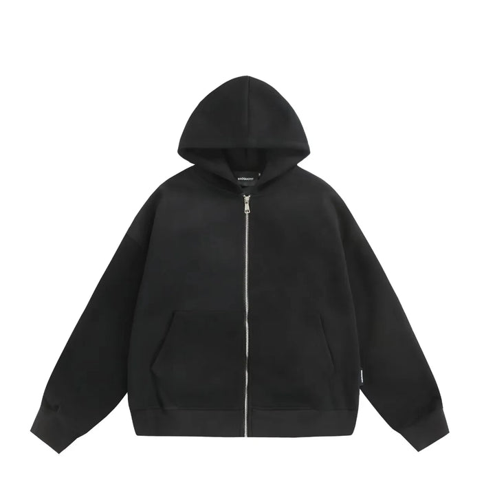 Spring Autumn New Men's American Heavy-duty Hoodie Zipper Backpack Bag Design Sweatshirt Men Women Jacket Hooded For Male Coats