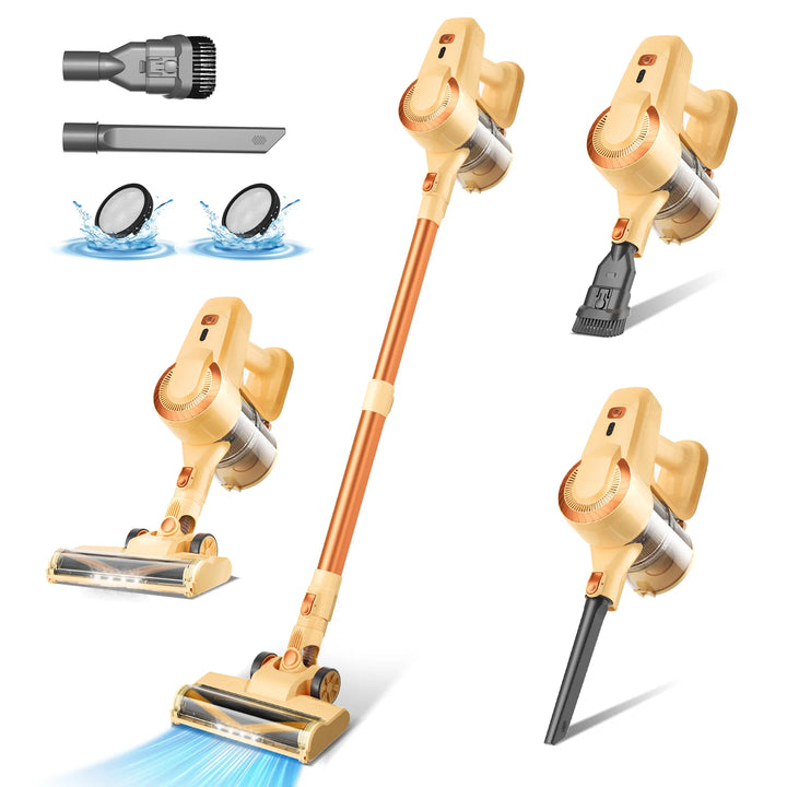 INSE N3003 Cordless Vacuum Cleaner – 175W, Portable with HEPA Filter