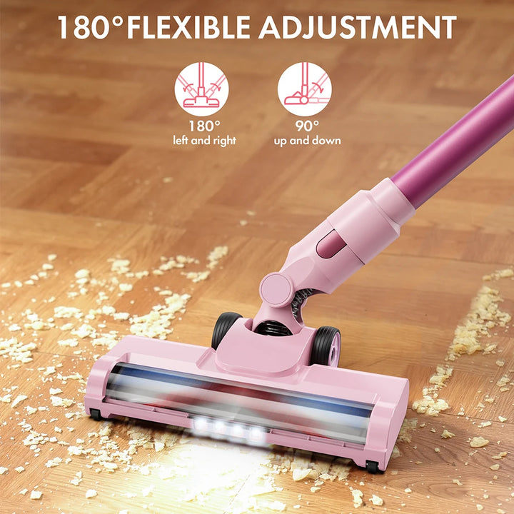 Homeika Portable Vacuum Cleaner with LCD Display, 3 Modes, 1–2 L Capacity, 110–240 V