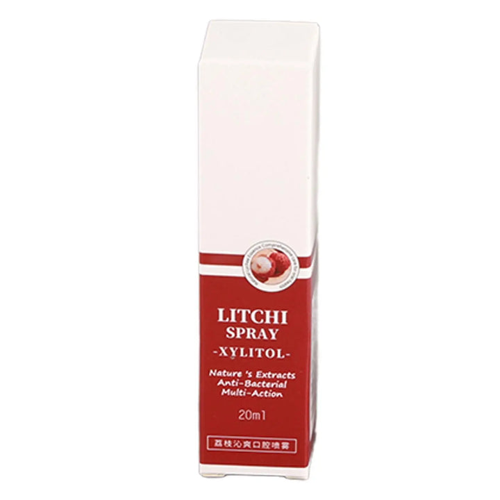 Lychee Flavor Breath Spray for travel Size 20ml Fresh Breath Oral Care Non Irritating Bad Breath Eliminator