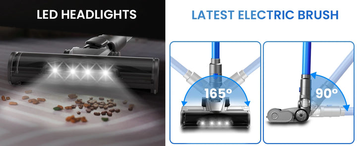 INSE S9X Cordless Vacuum Cleaner – 400W Portable, 1–2L Capacity with Crevice Nozzle