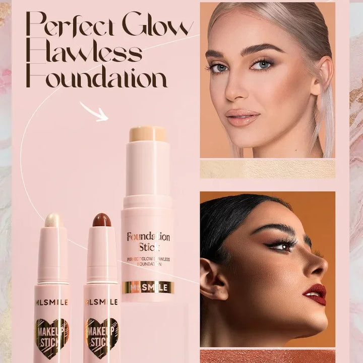 Face Makeup Set Portable Travel Size Lip Mud Mascara Blush Eyeliner Eyeshadow Contour Stick Highlighter Foundation Eyebrow Pen