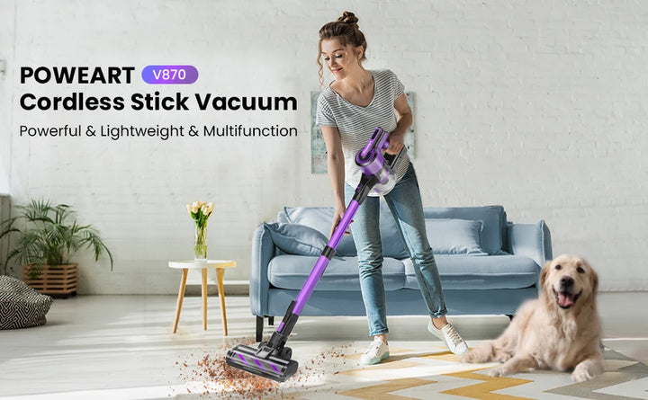 INSE 350W Cordless Portable Vacuum Cleaner – 0.6L to 1L Capacity