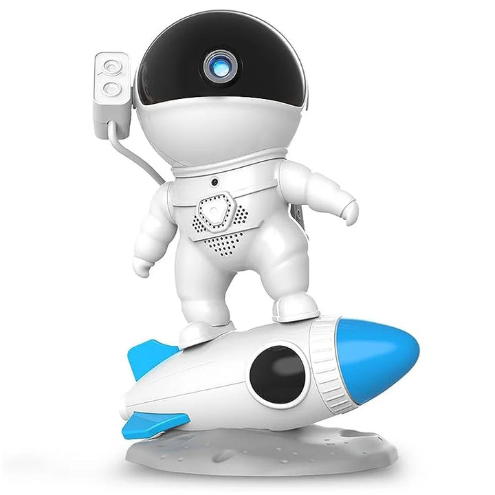 Galaxy Projector Rocket Astronaut – LED Night Light 5V for Bedroom or Gift