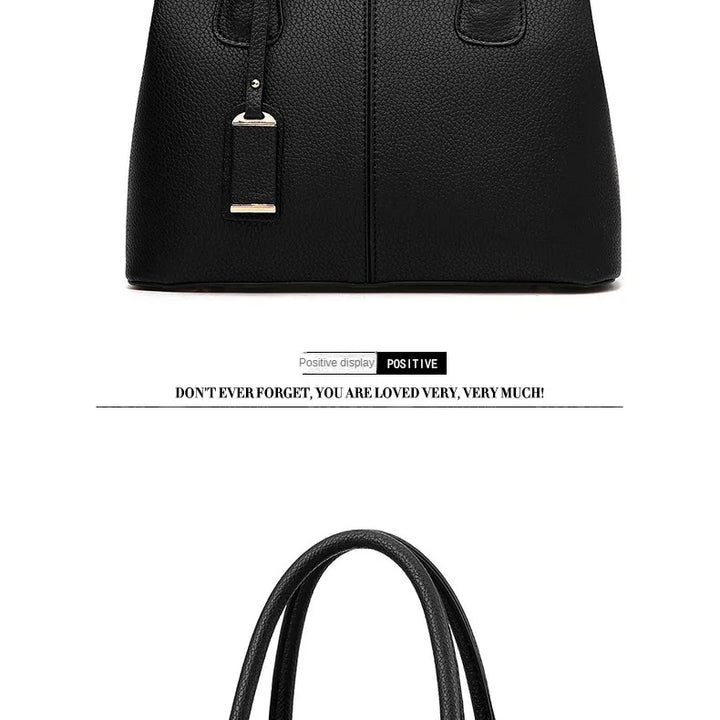 Women's Soft PU Handbag with Zipper – Fashion Style and Versatile Use | Dawndesslo