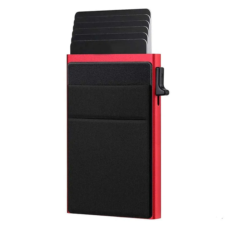 Men's Metal Card Holder – Business Style Slim RFID Wallet