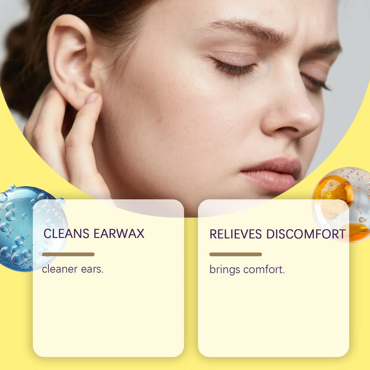 Tinnitus Relief Spray Improve Listening Soothing Ear Itchy Discomfort Hearing Loss Cleaning Earwax Blockage Otitis Care Spray