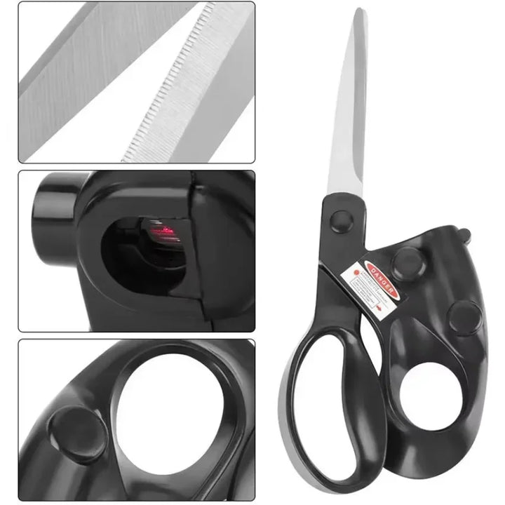 Professional Scissors with Precision Laser Guide – Straight Cut Tool