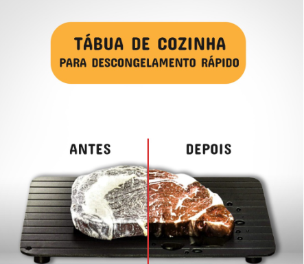 Fast Defrosting Tray – No Electricity or Microwaves Needed