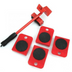 Furniture Lifter & Mover Tool Set – Heavy Duty, Non-Slip, 360° Rotating Wheels