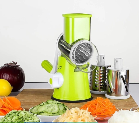 3-in-1 Vegetable Slicer & Grater – Multi-Functional Kitchen Tool