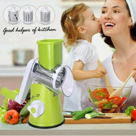 3-in-1 Vegetable Slicer & Grater – Multi-Functional Kitchen Tool