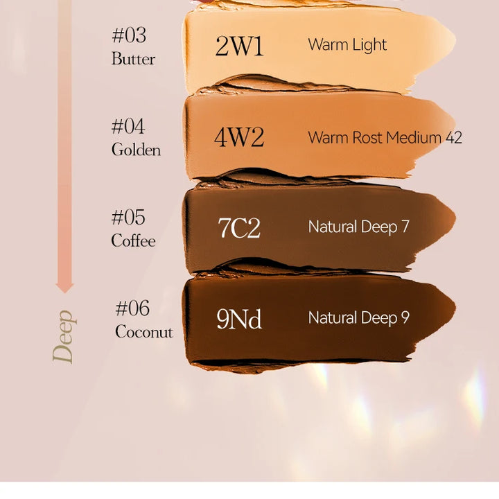 Foundation Stick - Matte Finish, Blendable Cream Formula with Natural Glow, Long-Lasting, Waterproof, Easy-to-Use Makeup