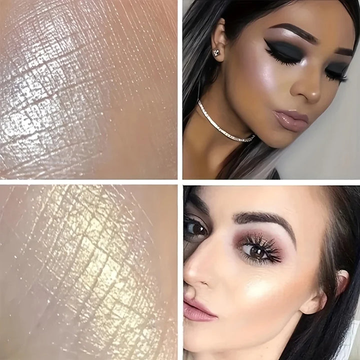 1pc/3pcs/Highlight And Contour Stick, Side Shadow Face Concealer Highlighter Stick, Golden Tube Pearl Shimmering Concealer Stick