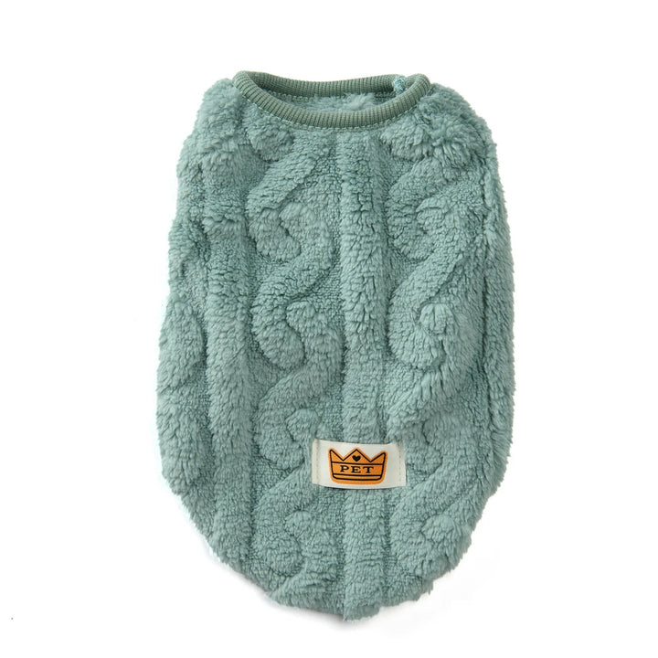 Soft Fleece Cat Jacket – Autumn/Winter Casual Style Pet Clothing | Holapet