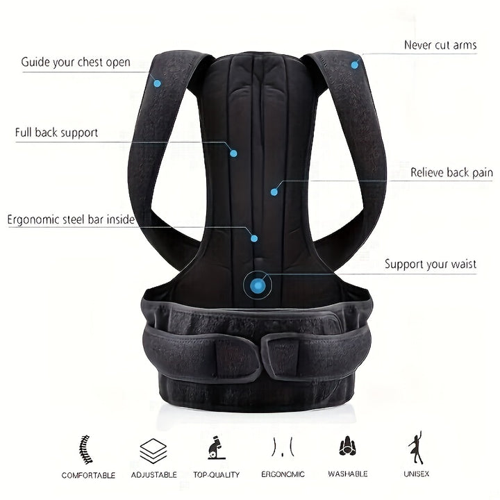 Neck, Back & Shoulder Orthopedic Brace – FUBEICHLY