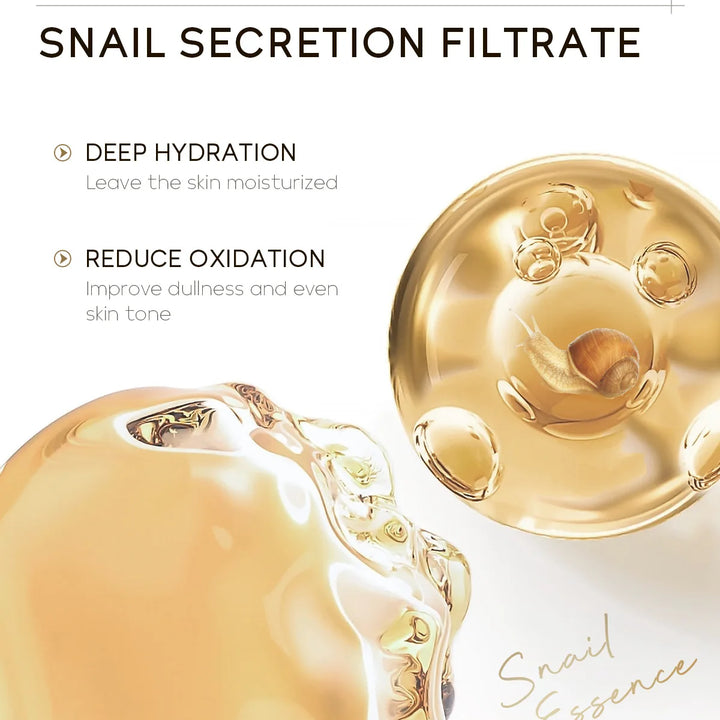 LAIKOU Revitalizing Skincare Set – Snail Moisturizing Cream | Unisex | Face Use | 3-Year Shelf Life