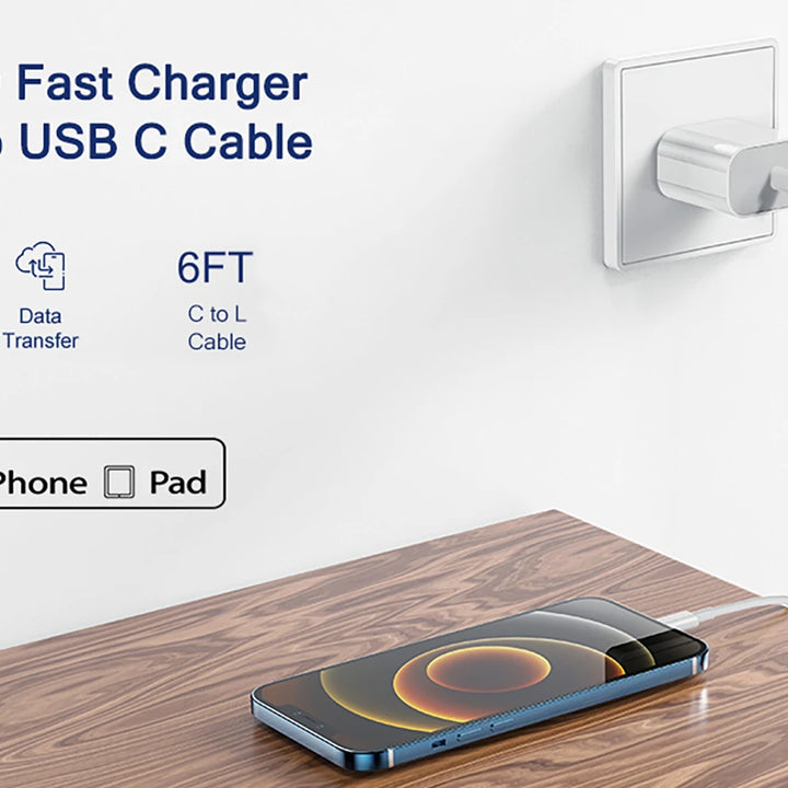 40W USB-C Fast Charger – Portable, Safe, and USB PD Compatible | QWQ