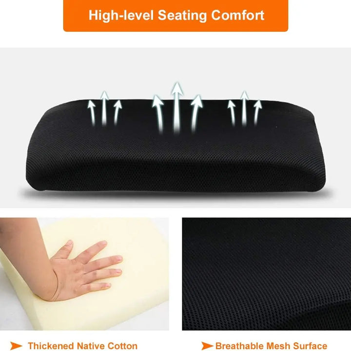 Ergonomic Home Office Chair – Adjustable Height & Lumbar Support