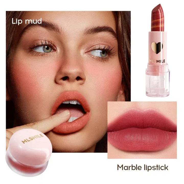 Face Makeup Set Portable Travel Size Lip Mud Mascara Blush Eyeliner Eyeshadow Contour Stick Highlighter Foundation Eyebrow Pen