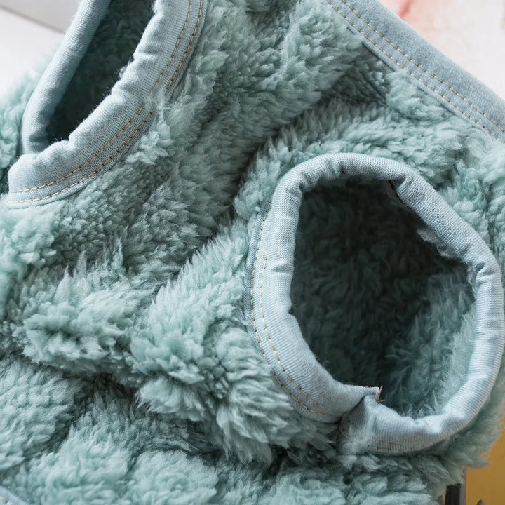 Soft Fleece Cat Jacket – Autumn/Winter Casual Style Pet Clothing | Holapet
