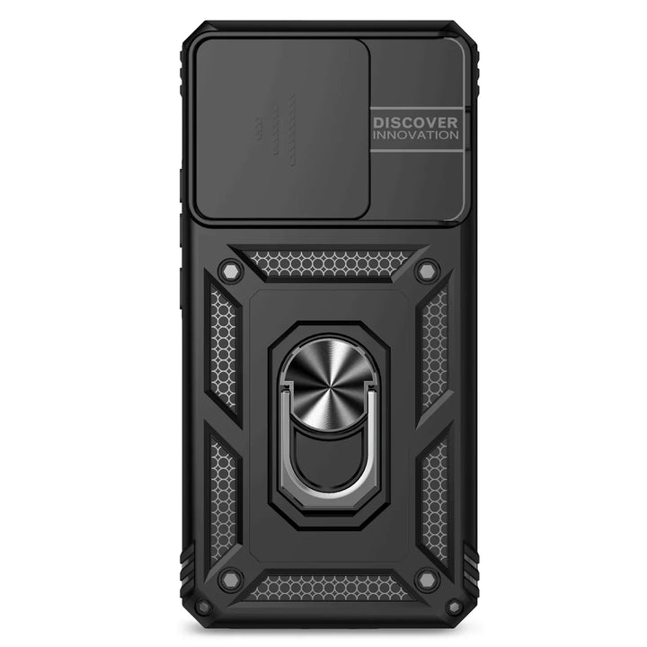 For Xiaomi 14T Pro Case Car Magnetic Ring Stand Rotating Slide Camera Lens Military Grade Armor Shockproof Cover for Xiaomi 14T