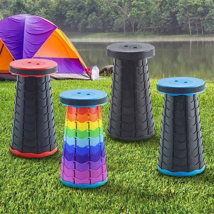 Compact Telescopic Chair – Perfect for Camping, Beach & Fishing