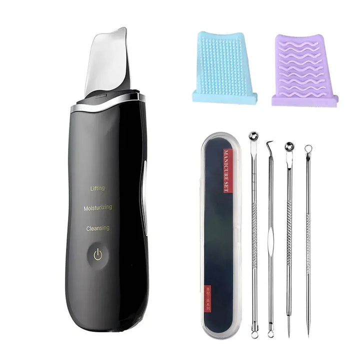 4-in-1 Ultrasonic Facial Cleansing Spatula