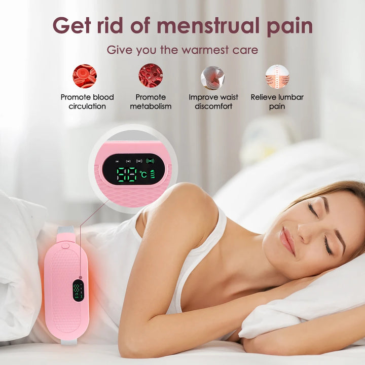 Heated Massage Warming Palace Belt For Girls During Menstrual Period Auntie Nuangongbao Intelligent Heating Waist Massage Device