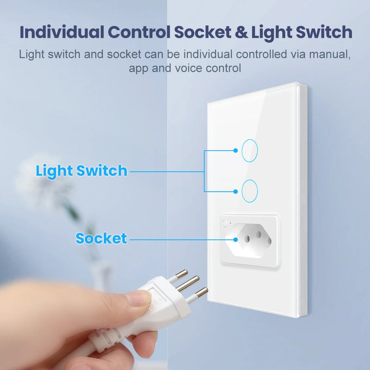 AVATTO Smart Wi-Fi Switch – Alexa & Google Compatible, SmartLife App
